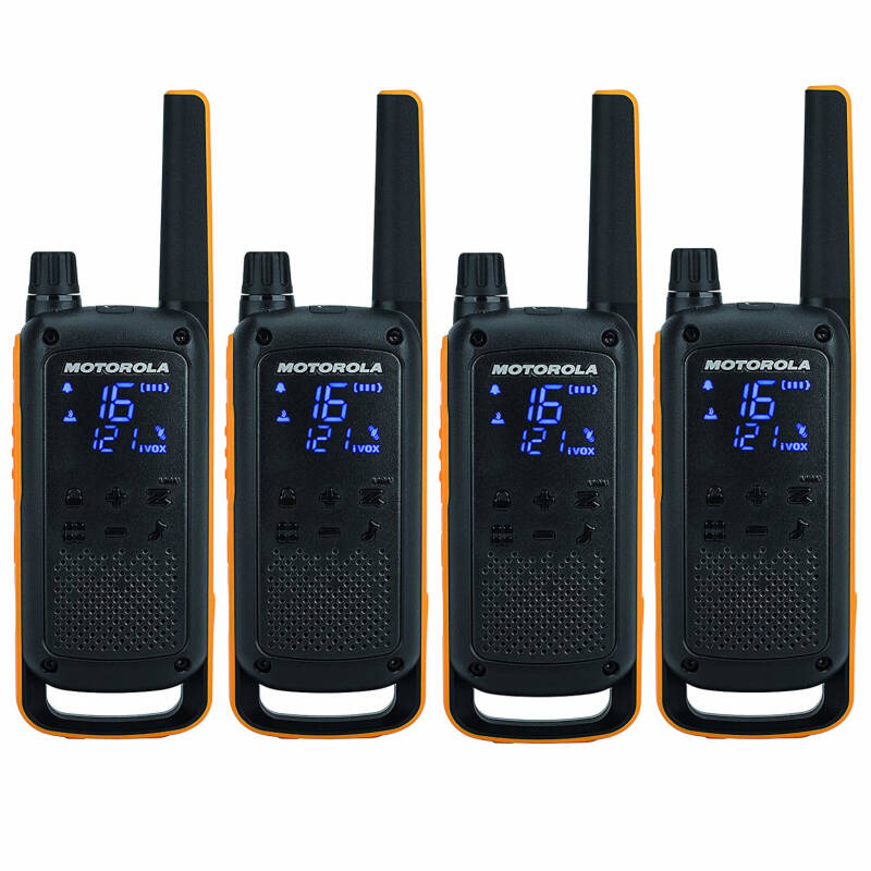 Motorola - Talkie walkie MOTOROLA T82 Extreme Quadpack - Talkies Walkies -  Rue du Commerce
